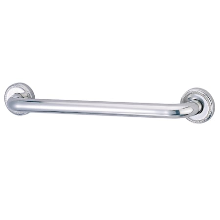Laurel Contemporary Grab Bar, 33-1/8" L, 17 ga. Brass, Polished Chrome DR814301